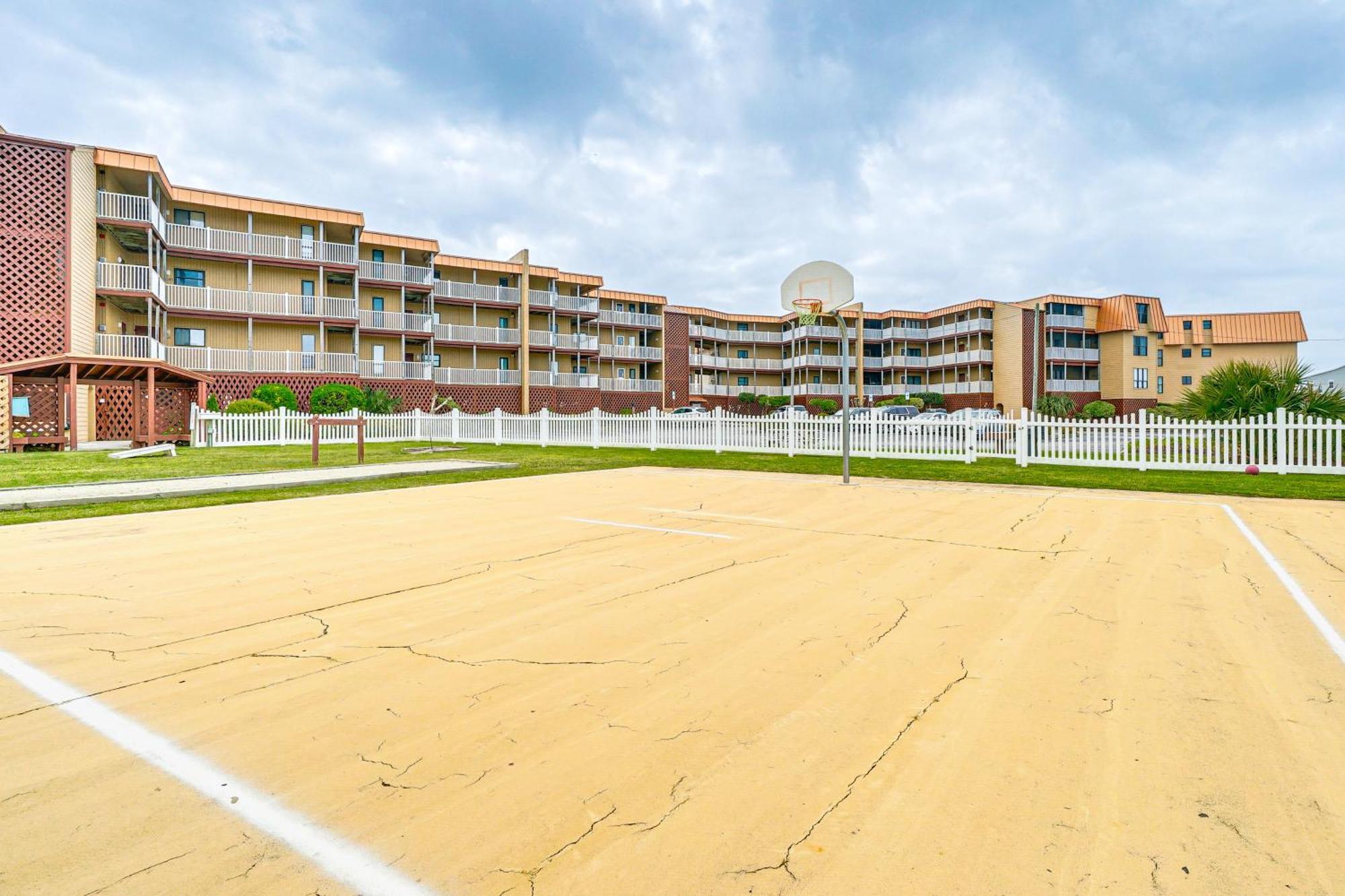 Steps To The Beach Oceanfront Condo With Lanai! North Topsail Beach Dış mekan fotoğraf