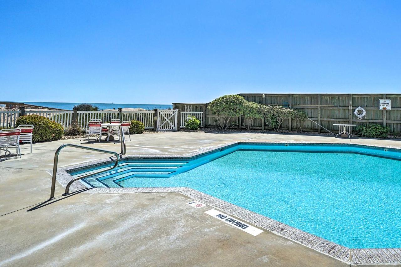 Steps To The Beach Oceanfront Condo With Lanai! North Topsail Beach Dış mekan fotoğraf